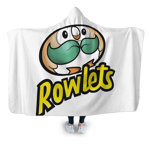 Rowlets Hooded Blanket - Adult / Premium Sherpa