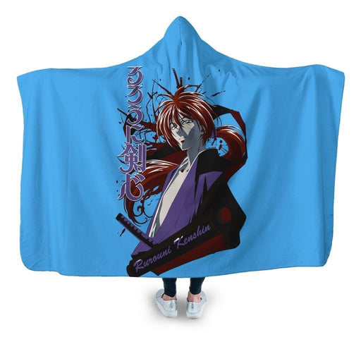Rurouni Kenshin Ii Hooded Blanket - Adult / Premium Sherpa