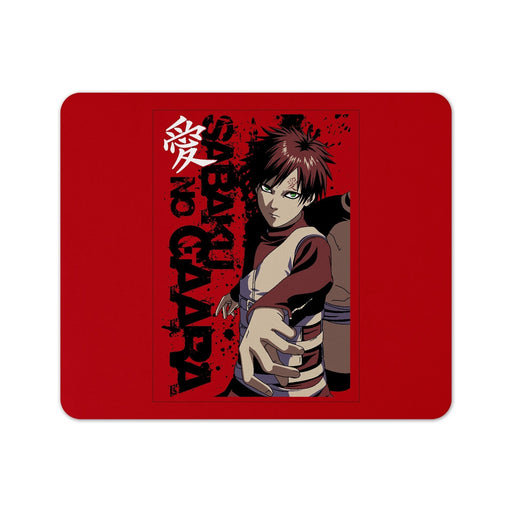 Sabaku No Gaara Anime Mouse Pad