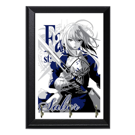 Saber Fate Stay Night Key Hanging Plaque - 8 x 6 / Yes