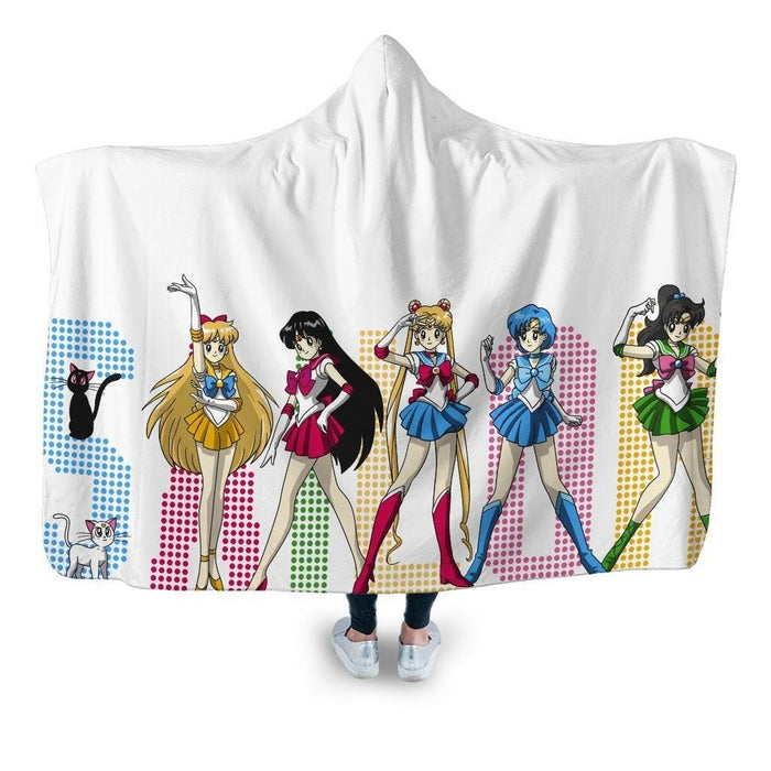 Sailor Spice Girls 2 Hooded Blanket - Adult / Premium Sherpa