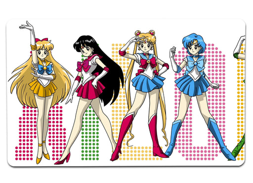 Sailor Spice Girls 2png Large Mouse Pad