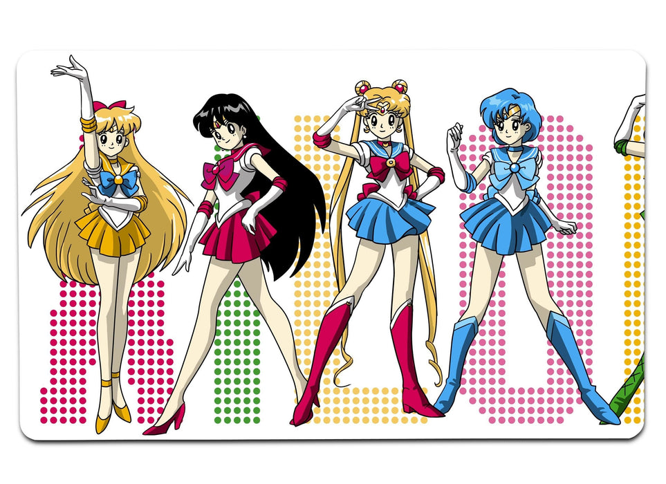 Sailor Spice Girls 2png Large Mouse Pad