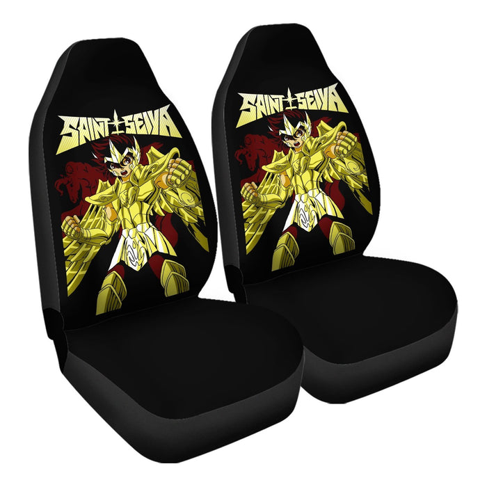 Saint Seiya Gold Armor Car Seat Covers - One size