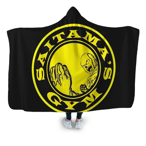 Saitama Gym Hooded Blanket - Adult / Premium Sherpa