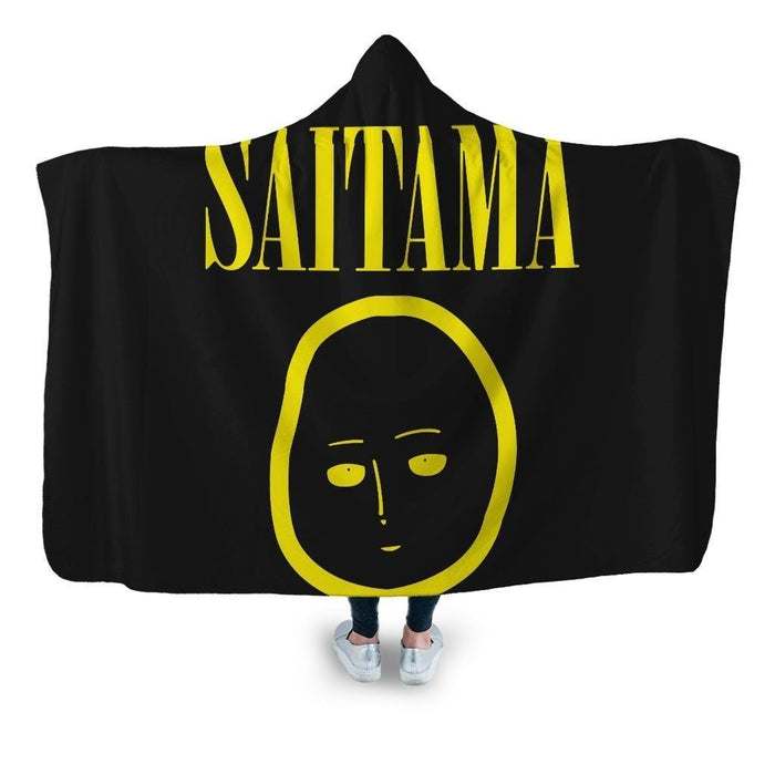 Saitama Hooded Blanket - Adult / Premium Sherpa