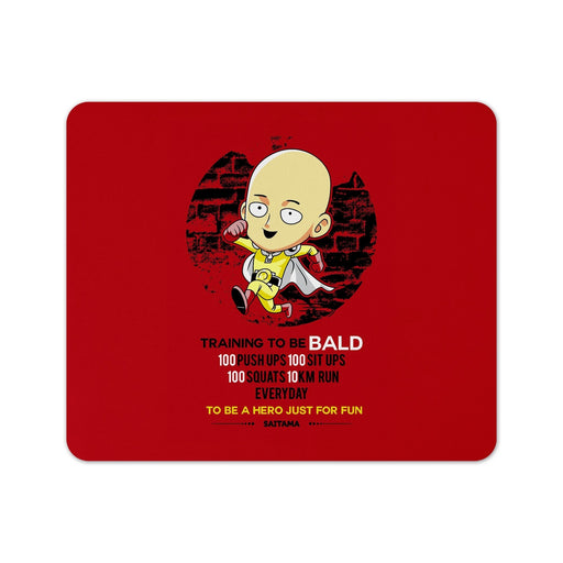 Saitama Workout Chibi Anime Mouse Pad