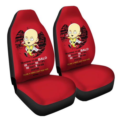 Saitama Workout Chibi Car Seat Covers - One size