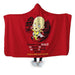 Saitama Workout Chibi Hooded Blanket - Adult / Premium Sherpa