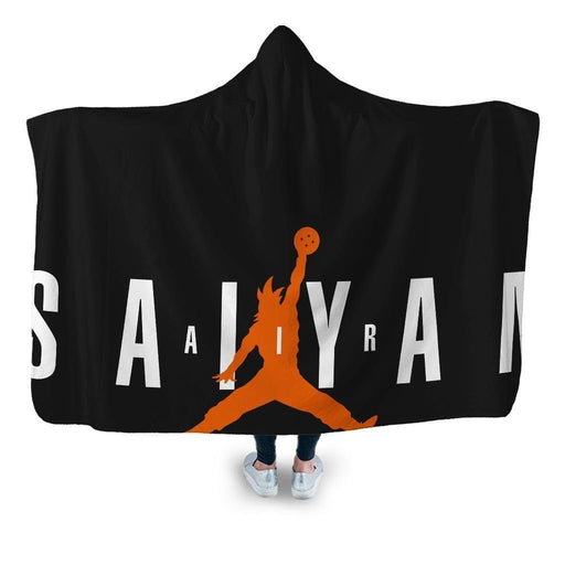 Saiyan Air Hooded Blanket - Adult / Premium Sherpa