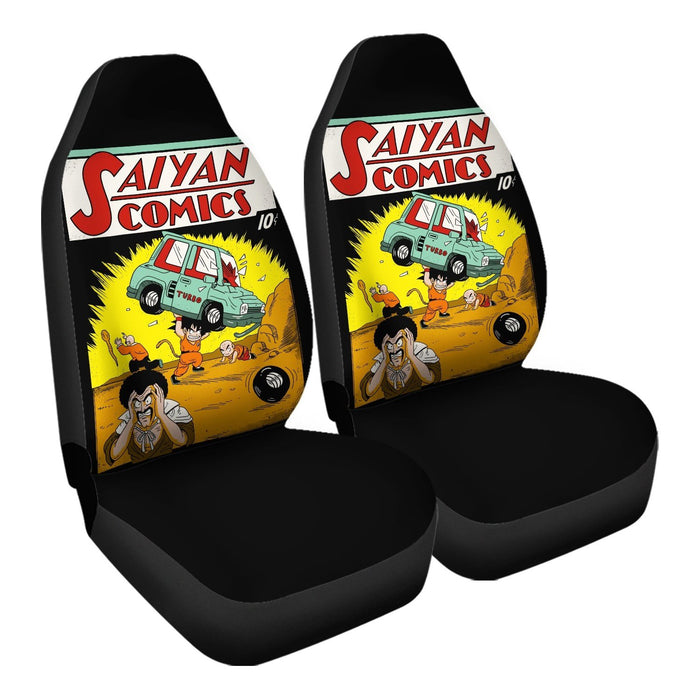 Saiyan Comics # 1 Car Seat Covers - One size