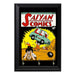 Saiyan Comics 1 Wall Plaque Key Holder - 8 x 6 / Yes