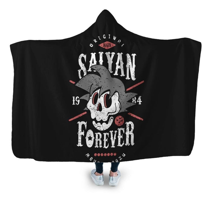Saiyan Forever Hooded Blanket - Adult / Premium Sherpa
