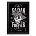 Saiyan Forever Key Hanging Wall Plaque - 8 x 6 / Yes