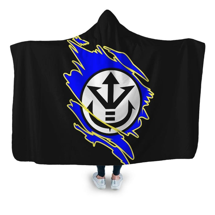 Saiyan Royal Family Hooded Blanket - Adult / Premium Sherpa