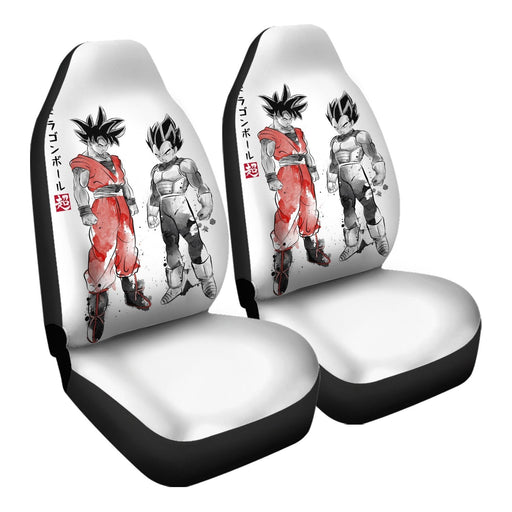 Saiyan Warriors Car Seat Covers - One size