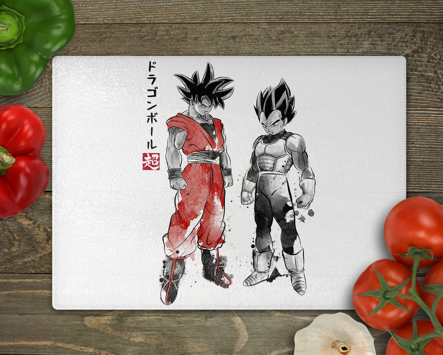 Saiyan Warriors Cutting Board