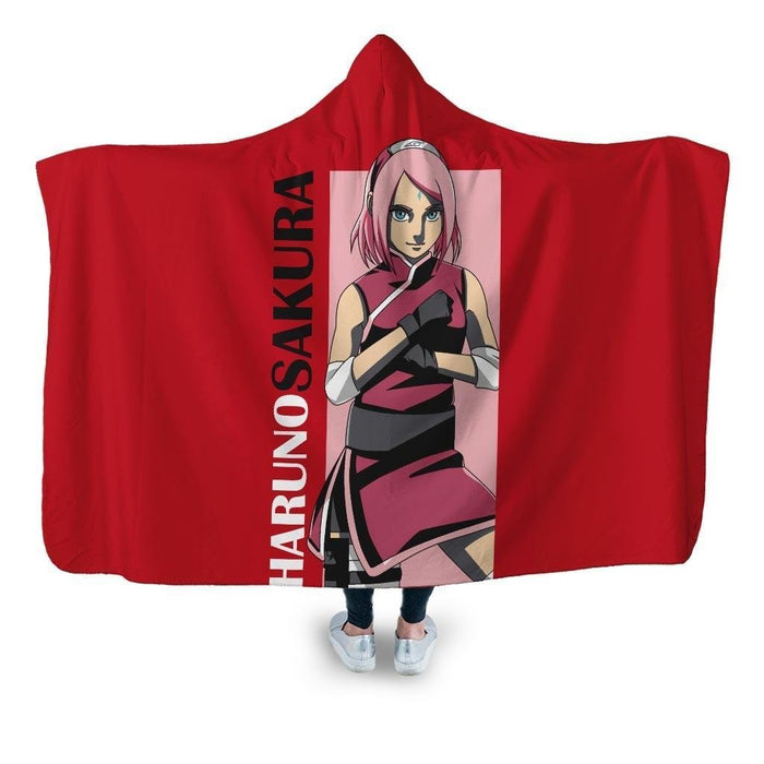 Sakura The Last Movie Hooded Blanket - Adult / Premium Sherpa