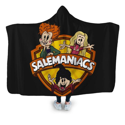 Salemaniacs Hooded Blanket - Adult / Premium Sherpa