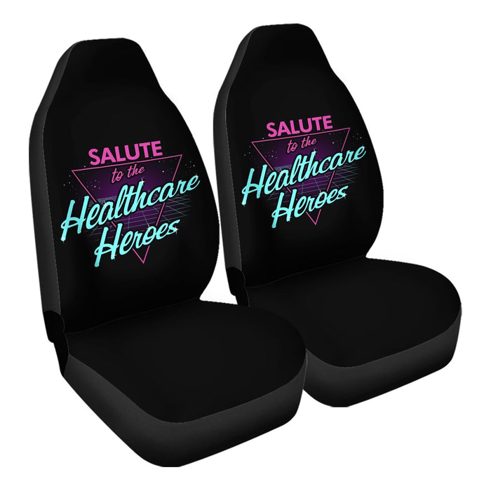 Salute to the healthcare her Car Seat Covers - One size
