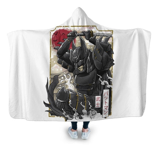 Samurai Batman Hooded Blanket - Adult / Premium Sherpa