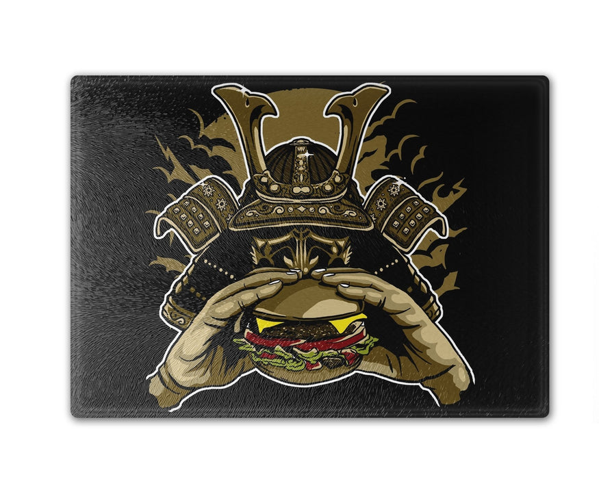 Samurai Burger Cutting Board