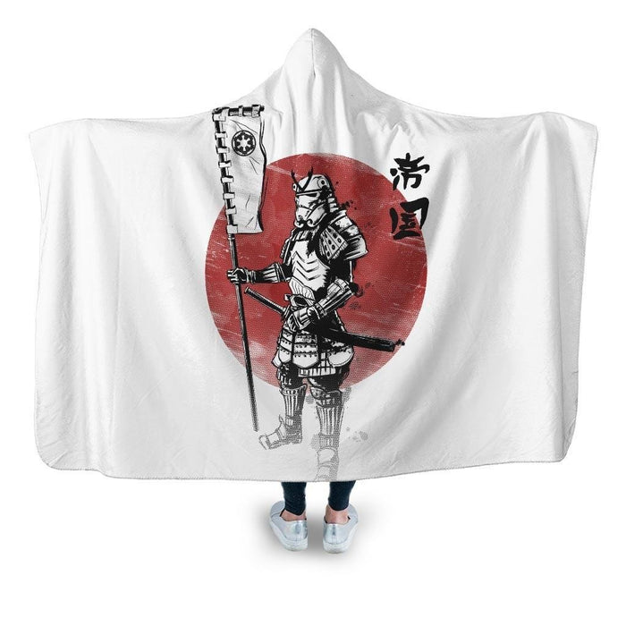 Samurai Empire Hooded Blanket - Adult / Premium Sherpa