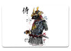 Samurai Watercolor Large Mouse Pad