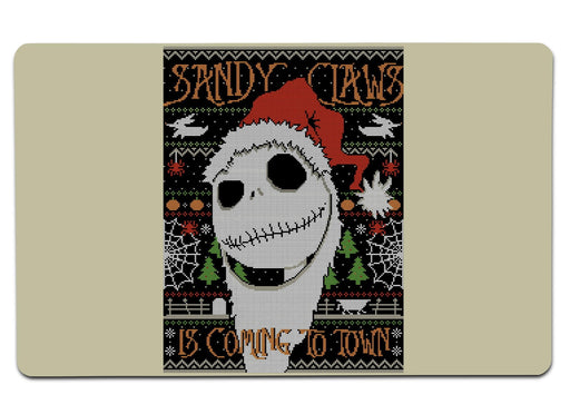 Sandy Claws Large Mouse Pad