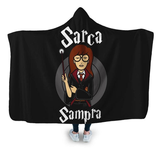 Sarcasampra Hooded Blanket - Adult / Premium Sherpa