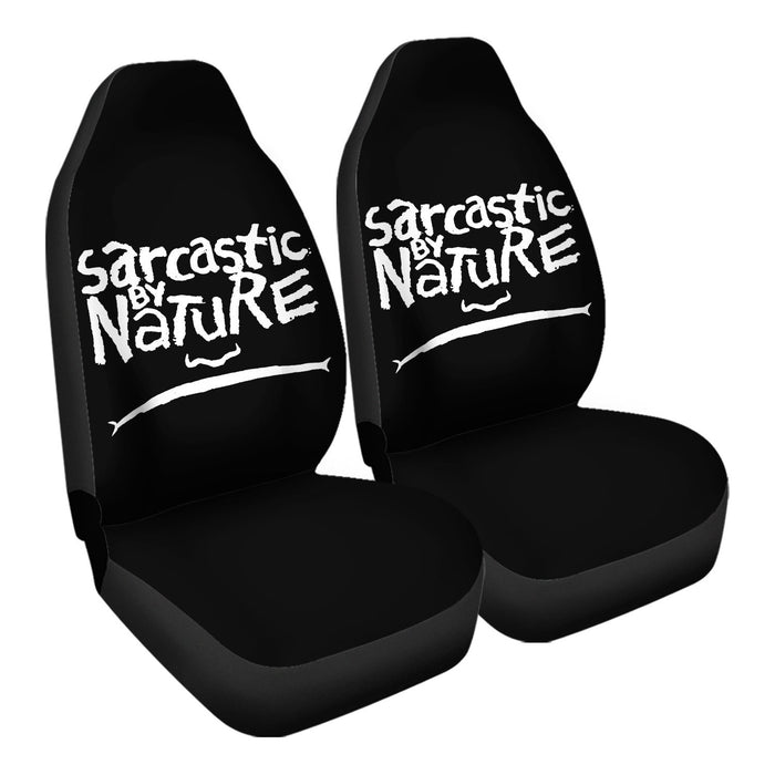 Sarcastic Car Seat Covers - One size