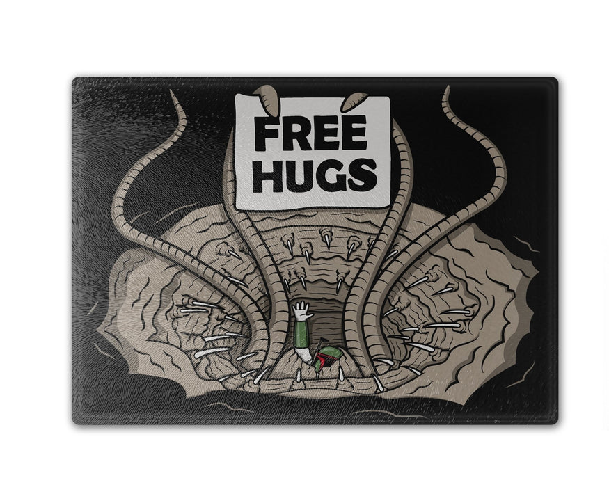 Sarlacc Free Hugs Cutting Board