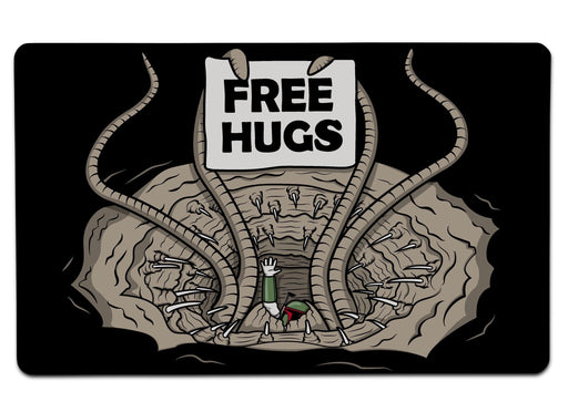 Sarlacc Free Hugs Large Mouse Pad