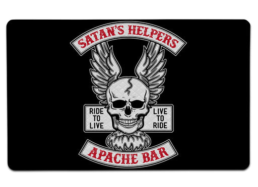 Satans Helpers Large Mouse Pad