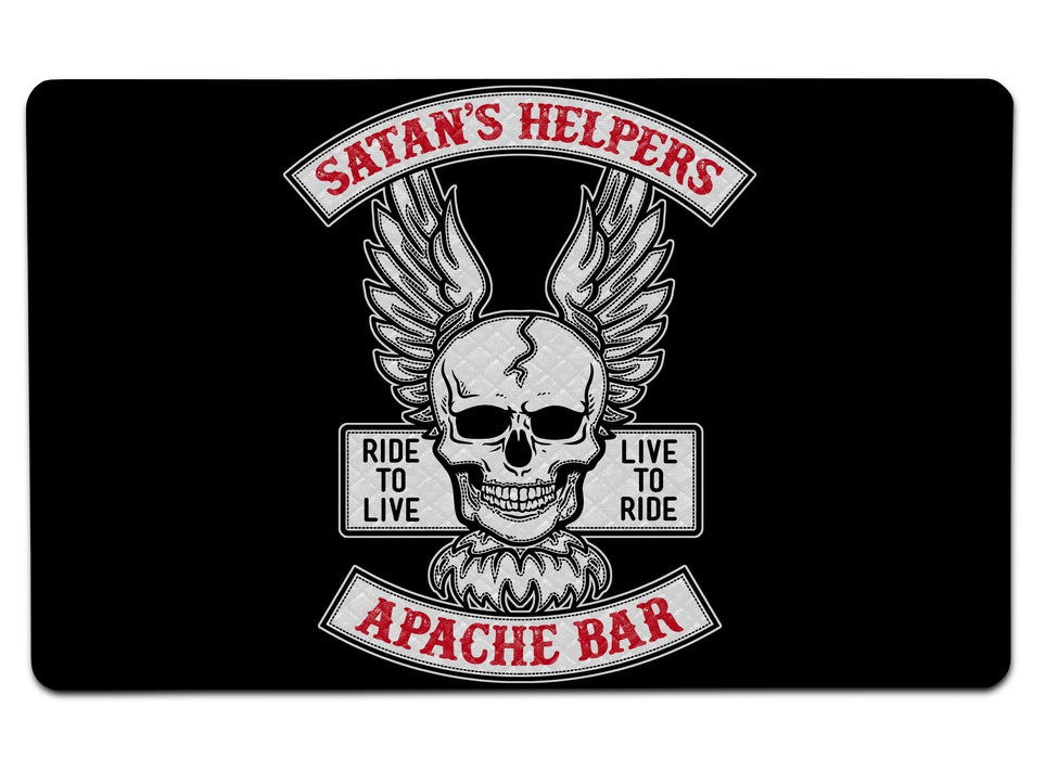 Satans Helpers Large Mouse Pad