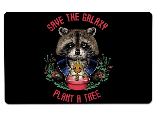 Save The Galaxy Large Mouse Pad