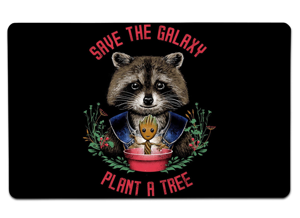 Save The Galaxy Large Mouse Pad