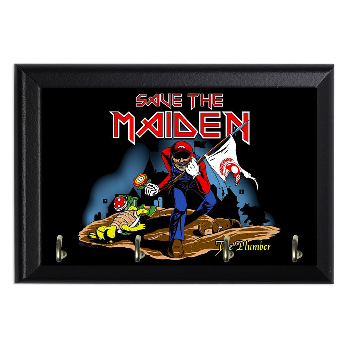 Save The Maiden Key Hanging Plaque - 8 x 6 / Yes