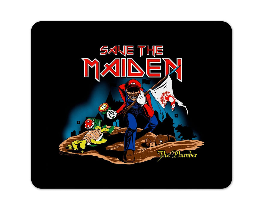 Save The Maiden Mouse Pad
