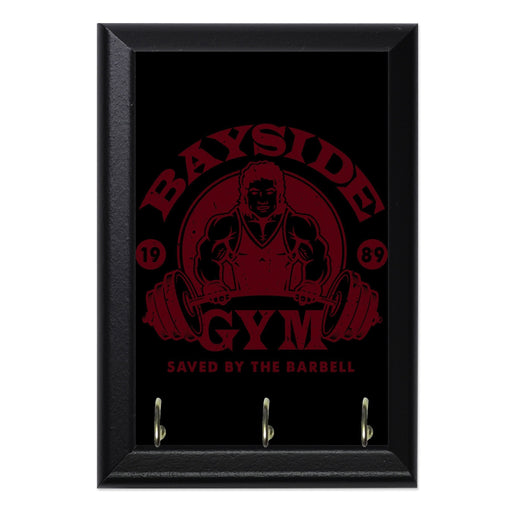 Saved By The Barbell Wall Plaque Key Holder - 8 x 6 / Yes
