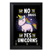 Say no to Drugs Key Hanging Plaque - 8 x 6 / Yes