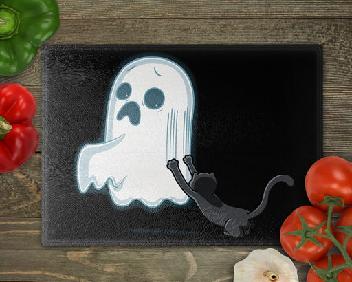 Scary Kitty Cutting Board