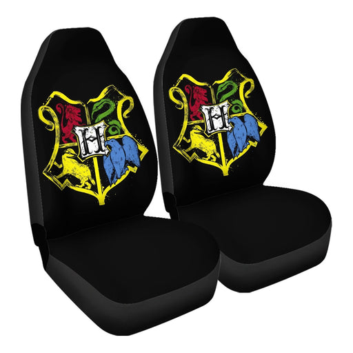 School Of Witchcraft And Wizardry Car Seat Covers - One size