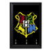 School Of Witchcraft And Wizardry Key Hanging Plaque - 8 x 6 / Yes