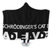 Schrodingers Cat Experiment Hooded Blanket - Adult / Premium Sherpa