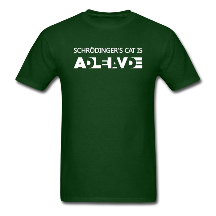 Schrodinger’s Cat Experiment Unisex Classic T-Shirt - forest green / S