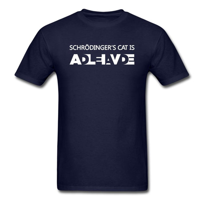 Schrodinger’s Cat Experiment Unisex Classic T-Shirt - navy / S