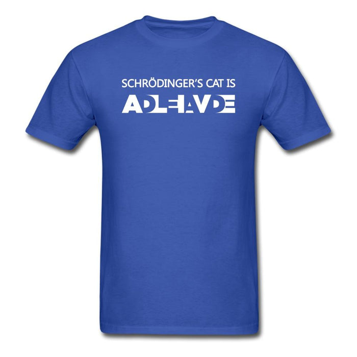 Schrodinger’s Cat Experiment Unisex Classic T-Shirt - royal blue / S
