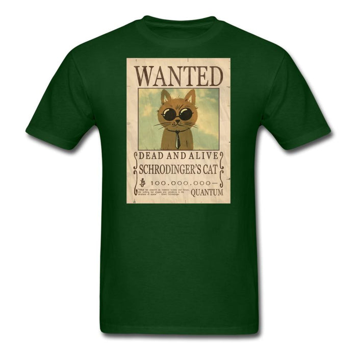 Schrodinger’s Cat Unisex Classic T-Shirt - forest green / S