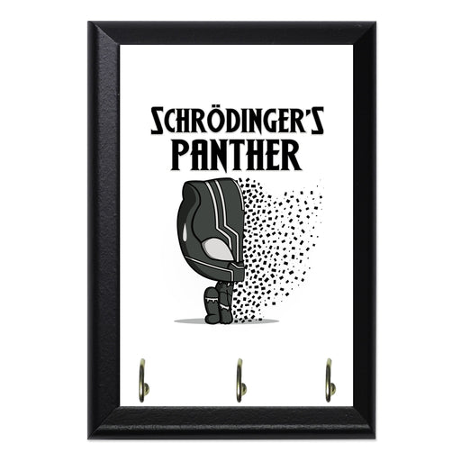 Schrodingers panther Key Hanging Plaque - 8 x 6 / Yes